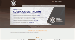Desktop Screenshot of adeba.com.ar